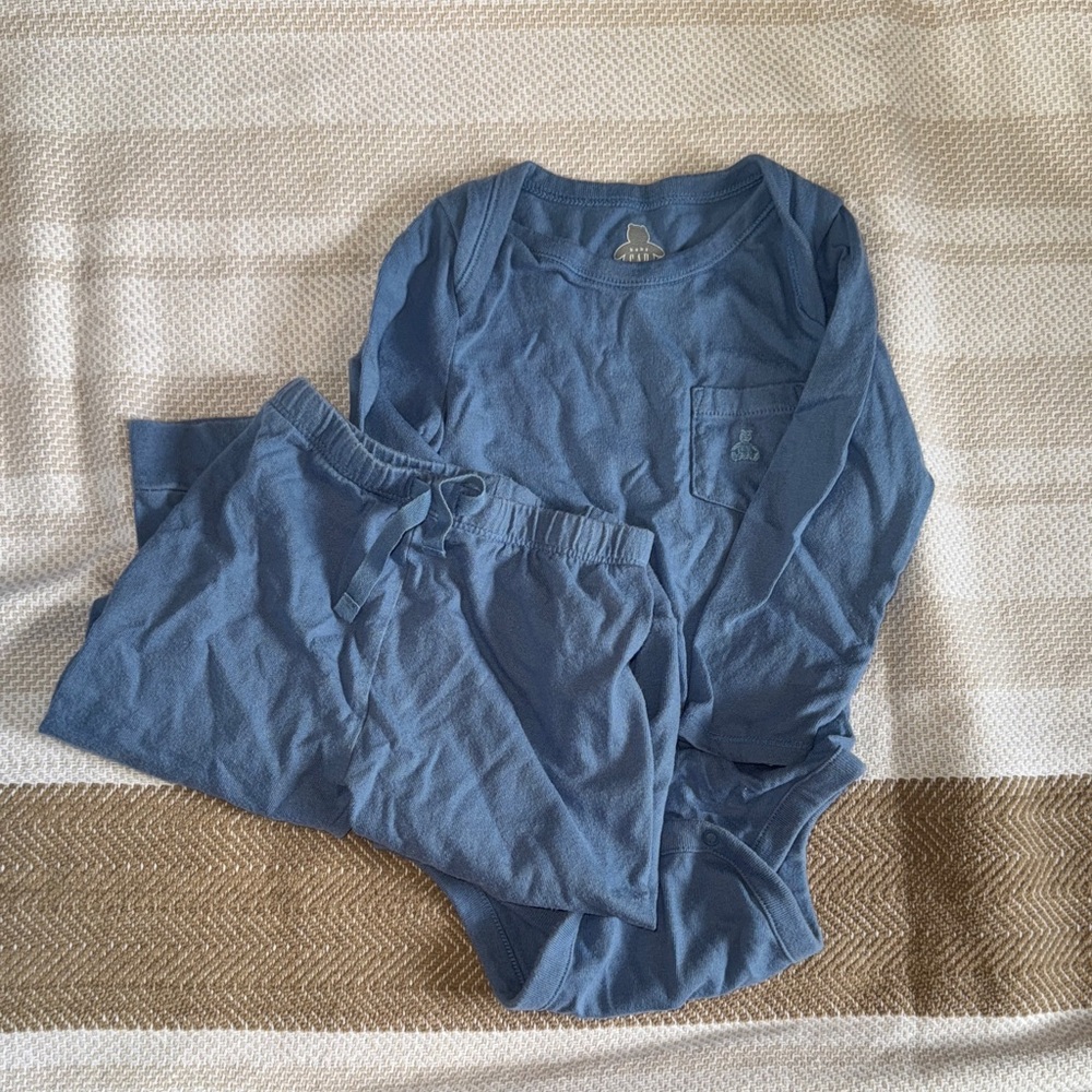 Baby Gap. Blue Long Sleeve Pajama Set